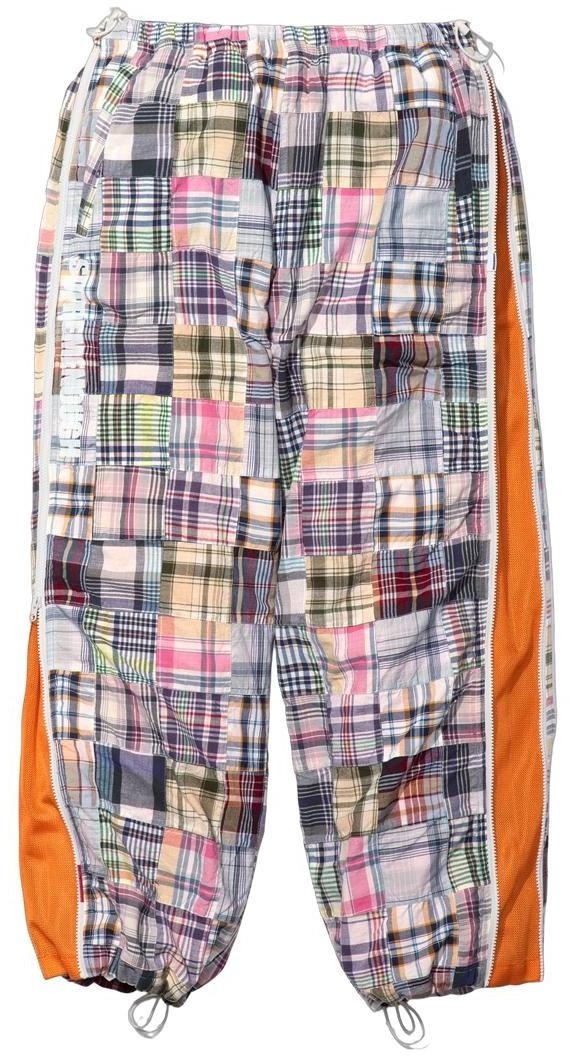 Supreme®/GOODENOUGH Patchwork Madras Full Zip Track Pant view 12